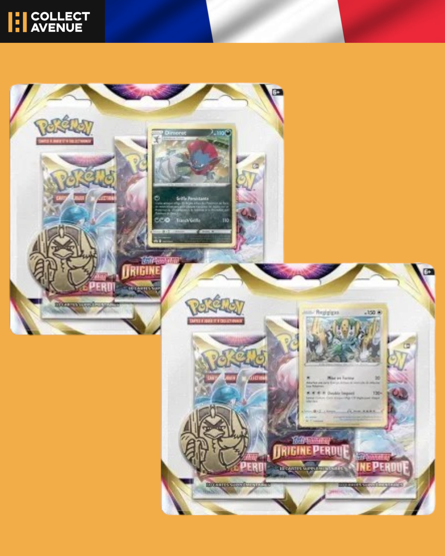 🚦POKEMON Tripack – Pokémon Origine Perdue EB11 – (FR)🚦