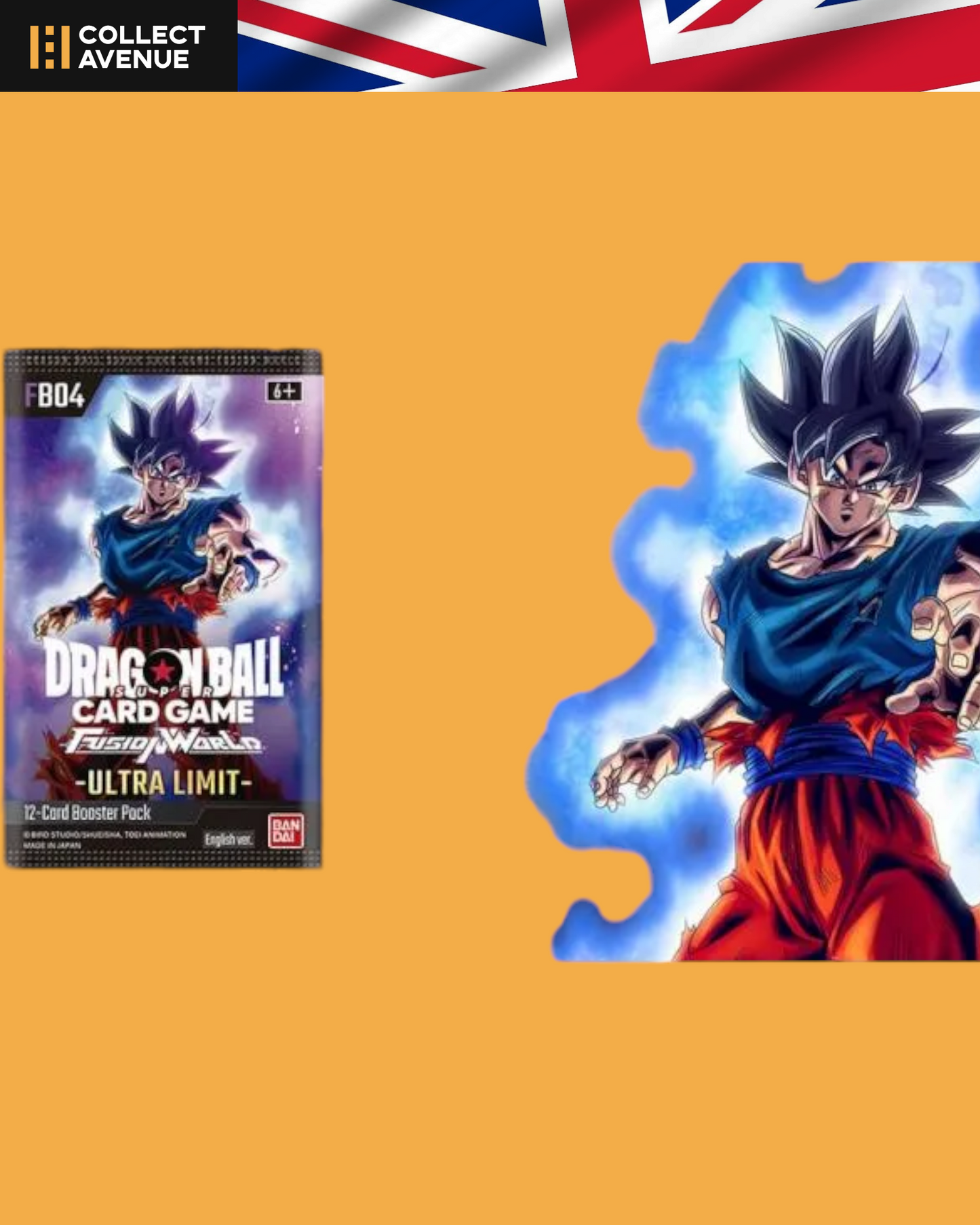 🚦Dragon Ball Super CG Fusion World - Ultra Limit - Boîte de 24 Boosters - FB04 Version Anglaise🚦