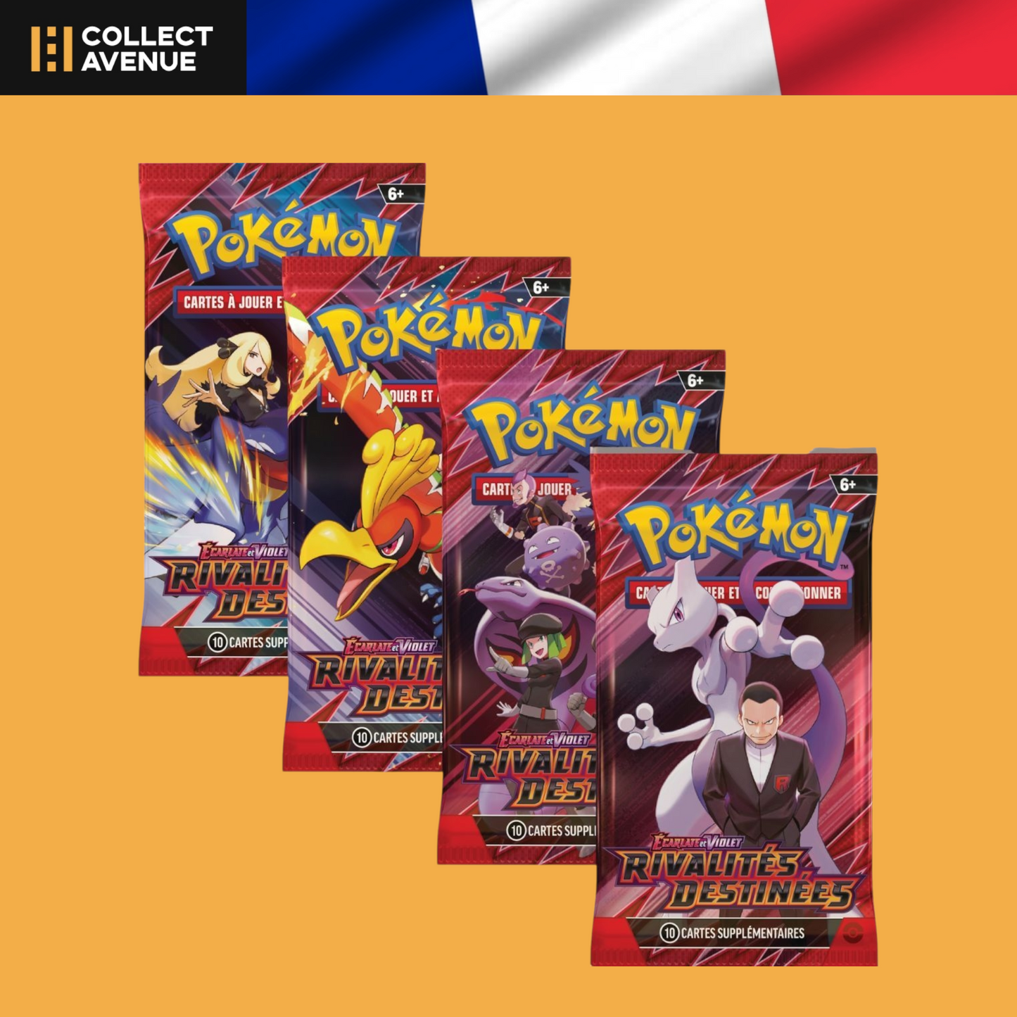 🚦Pokémon - Booster à l'unité - Rivalités Destinées - EV10 FR🚦