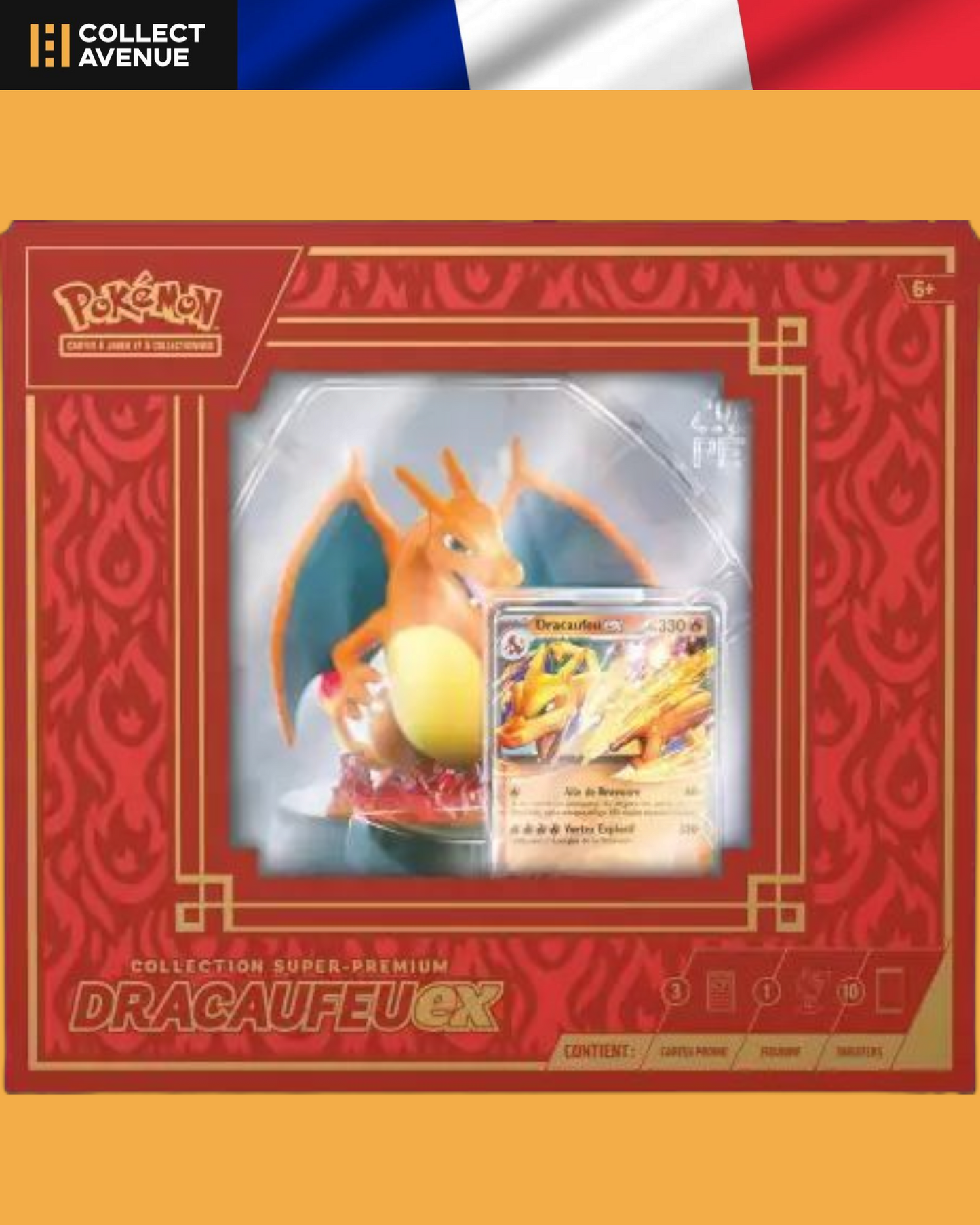🚦Pokémon - Coffret Super Premium Dracaufeu EX FR🚦