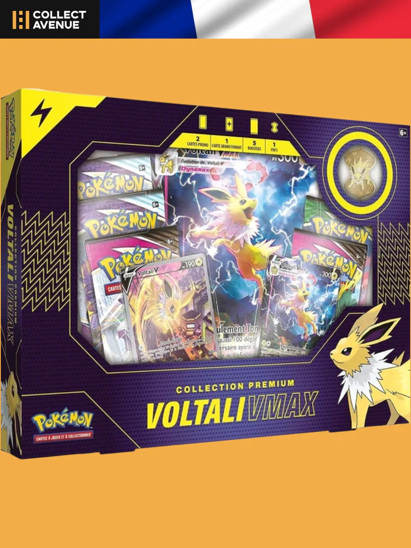 🚦Pokémon - Coffret Collection Premium - Voltali Vmax - EB FR🚦
