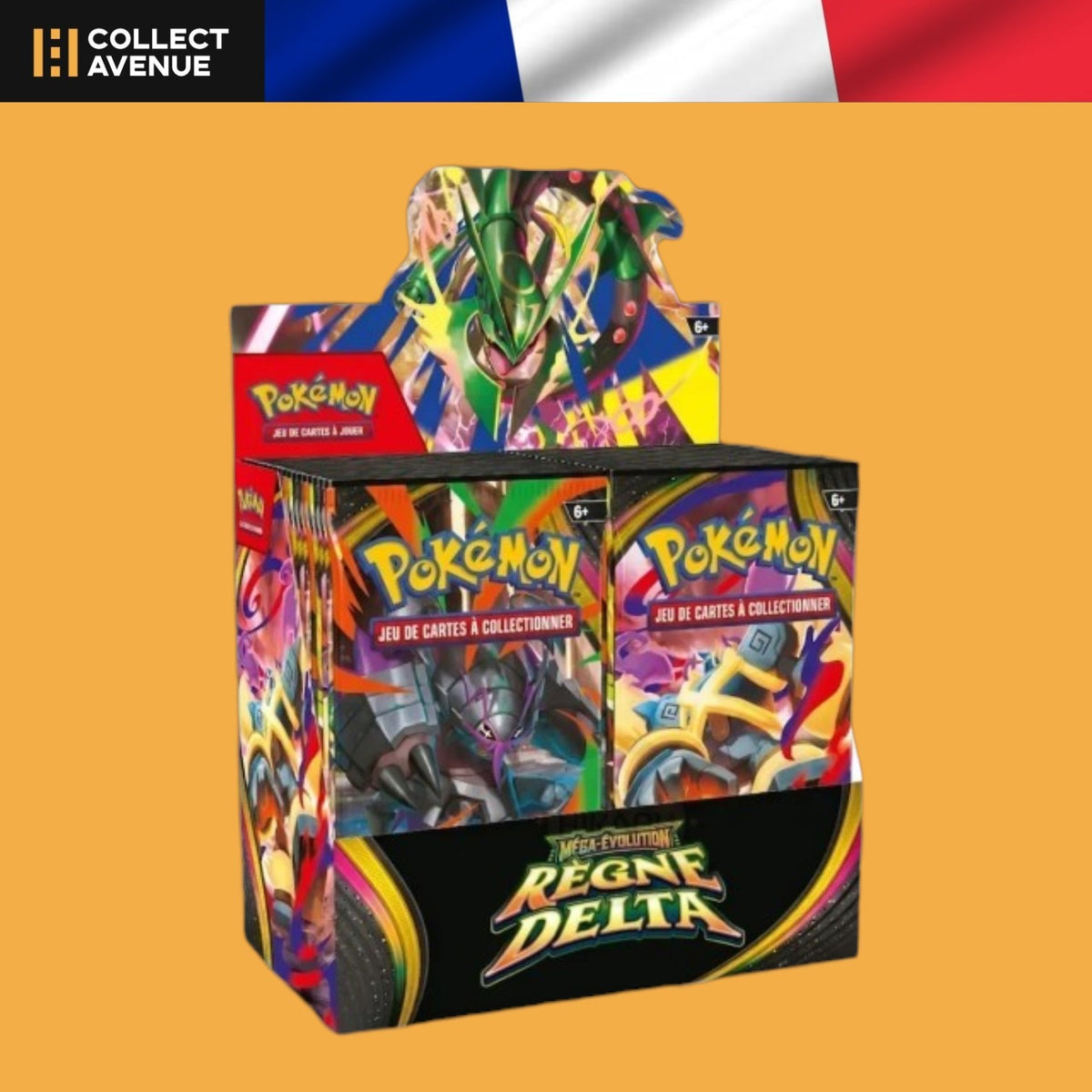 Display 36 boosters Pokémon Règne Delta ME06 version française