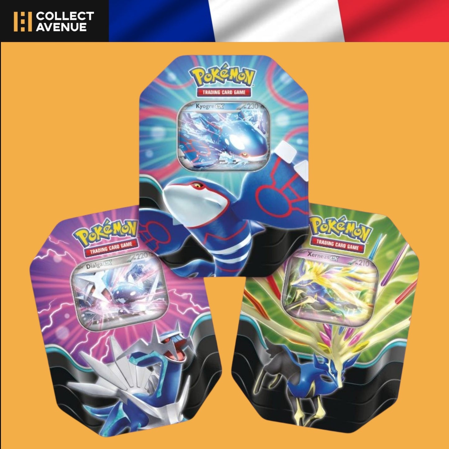 Pokémon - Lot de 3 Pokébox Février 2025 : Boites Légendes Azur