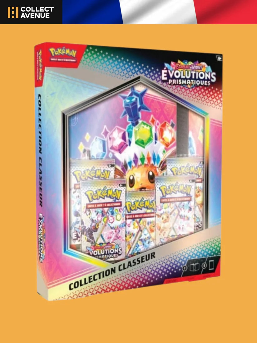 🚦Pokémon - Coffret Classeur - EV8.5 Evolutions Prismatiques FR🚦