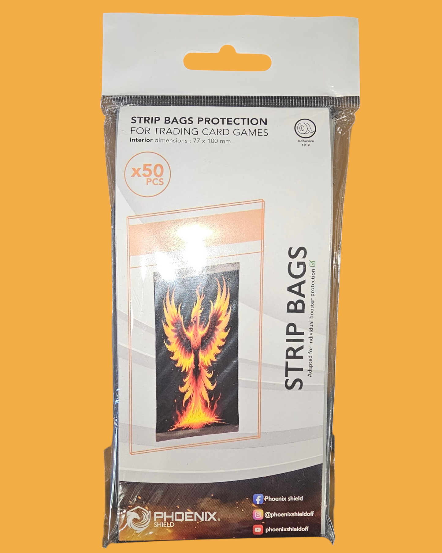 🚦Phoenix Shield - Protection - Sleeves pour Booster x50 🚦