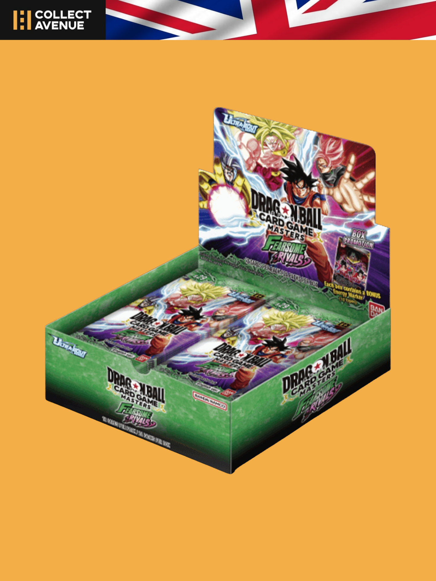 Dragon Ball Super Card Game Masters - New Series Set 2 Fearsome Rivals B29 - Version Anglaise