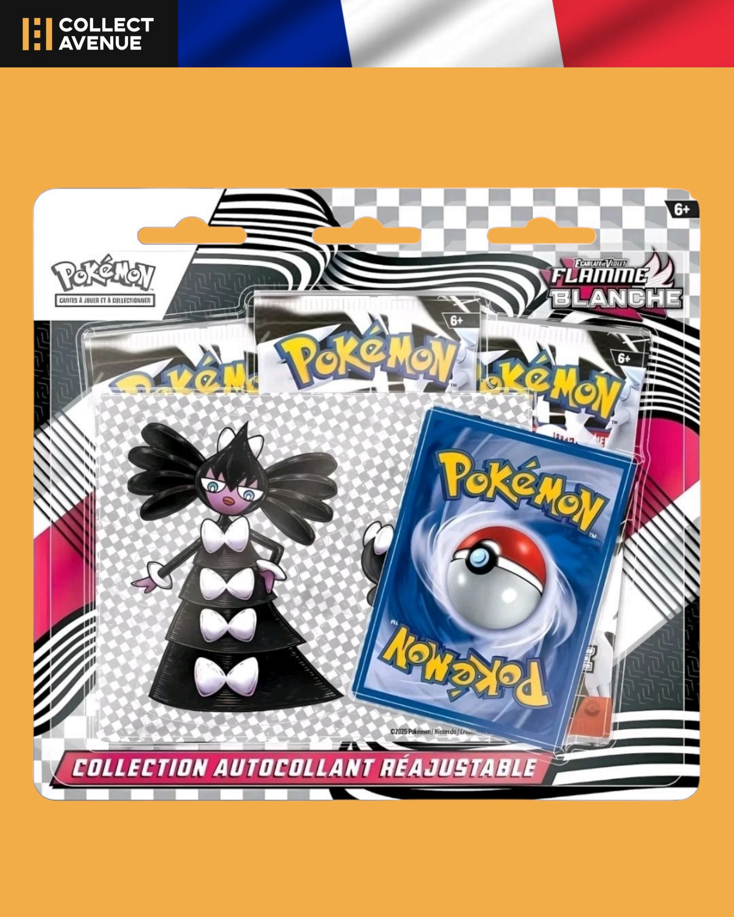 🚦Précommandes - Pokémon - Tripack EV10.5 Flamme Blanche FR🚦
