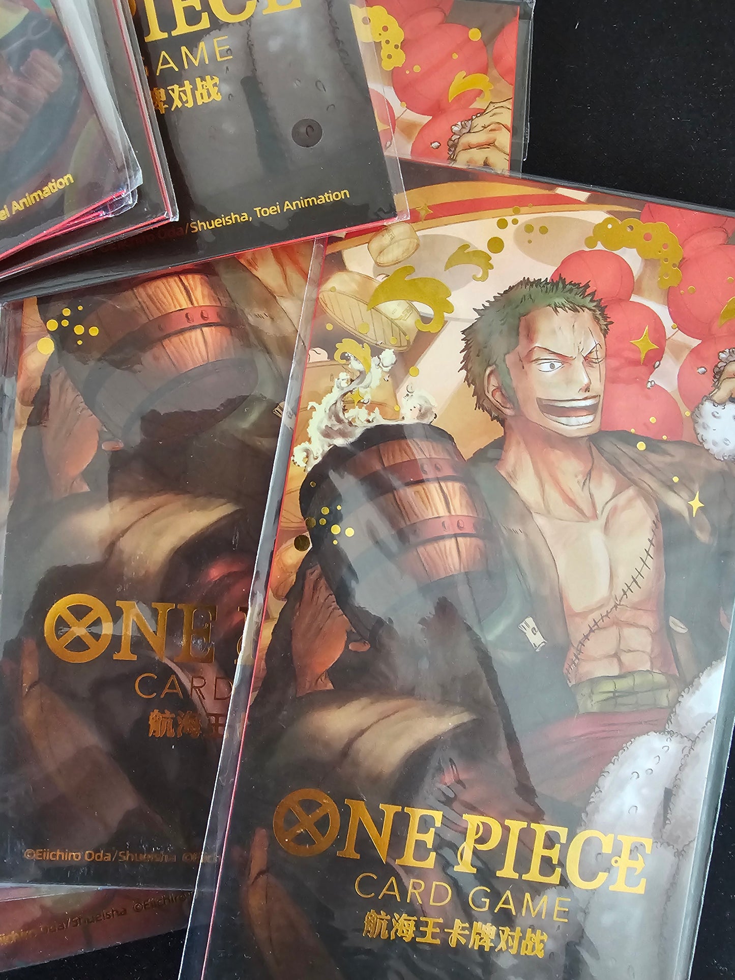 ☠️🚦One Piece Carte ST01-013 Roronoa Zoro - Enveloppe Rouge Scellé - Carte Promo pour le Nouvel An Chinois 2024🚦☠️