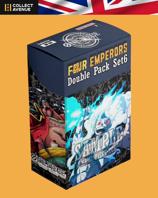 ☠️🚦Précommandes DP06 Double Pack Set - OP09 - 2 Boosters - The Four Emperors🚦☠️