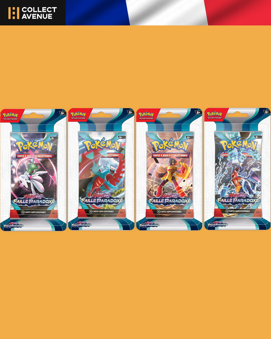 🚦POKEMON BLISTER DE 1 BOOSTER FAILLE PARADOXE EV04 (FR)🚦