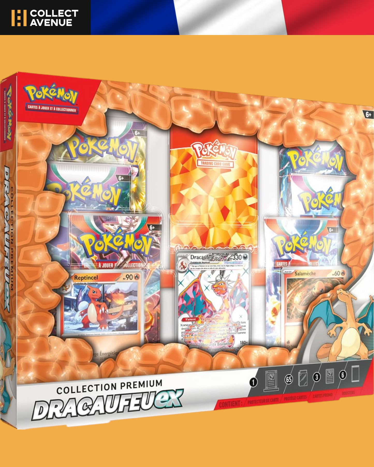 🚦Pokémon Coffret Collection Premium Dracaufeu ex FR🚦