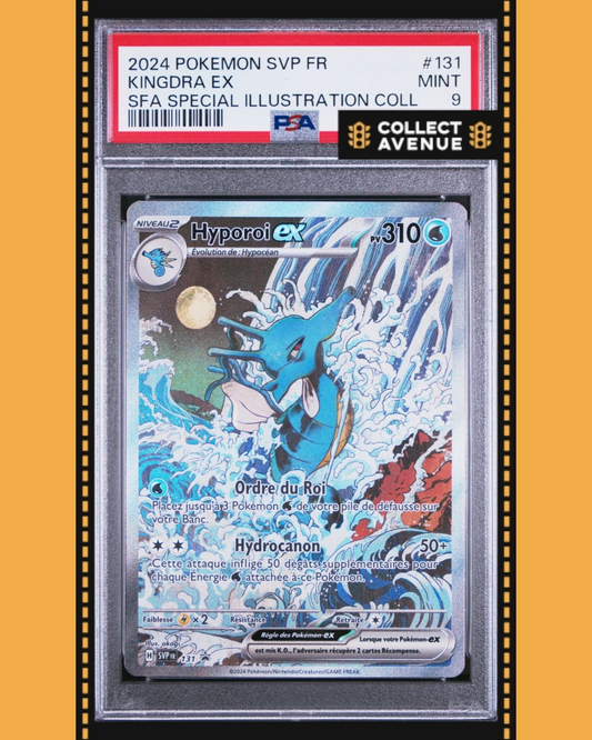 🚦2024 POKEMON PSA 9 HYPOROI EX 131 PROMO FR🚦