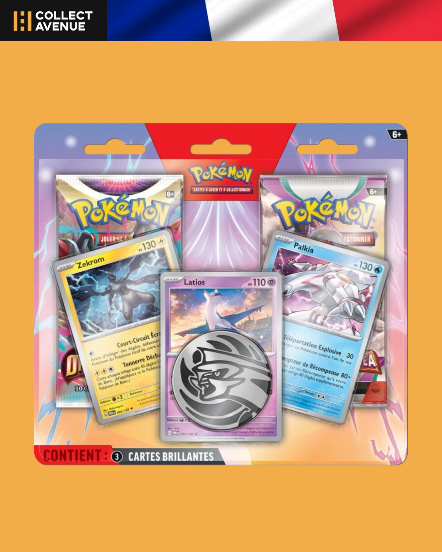 🚦Pokémon - Double Pack 2 Boosters - Latios, Zekrom & Palkia🚦