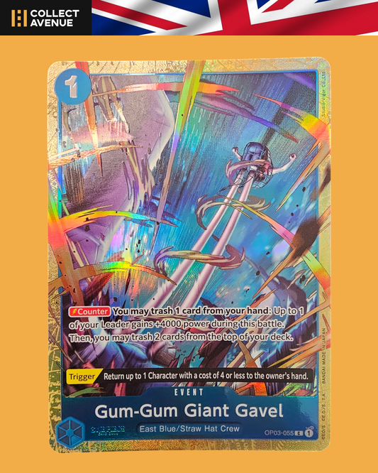 ☠️🚦One Piece Gum-Gum Giant Gavel OP03-055 BEST SELECTION VOL.2 EN🚦☠️