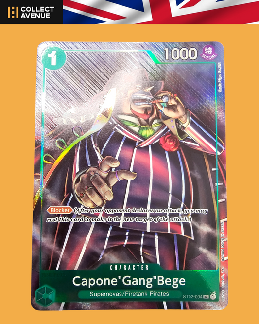☠️🚦One Piece Capone"Gang"Bege ST02-004 BEST SELECTION VOL.2 EN🚦☠️