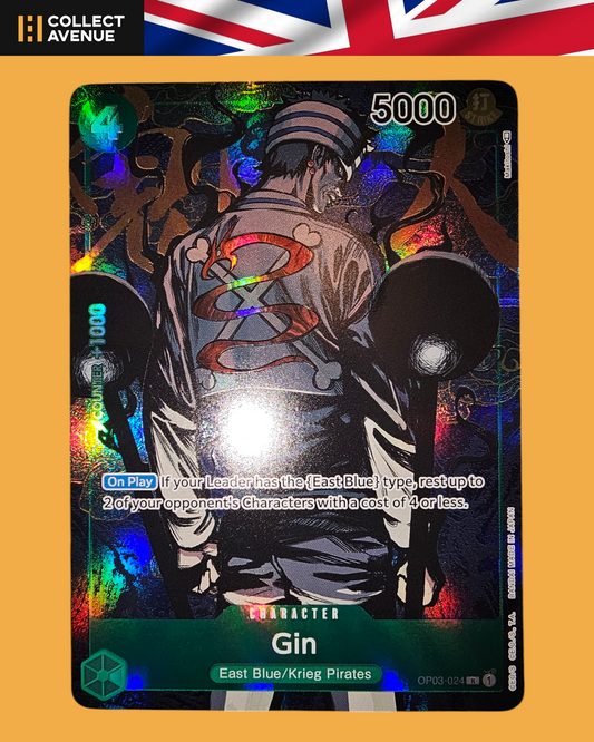 ☠️🚦ONE PIECE GIN OP03-024 R ALT ART EN🚦☠️