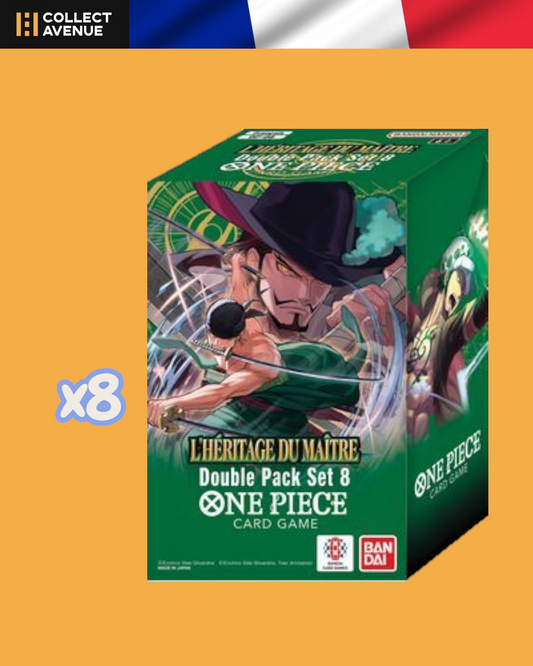 ☠️🚦One Piece Card Game -Display Double Pack Set vol.8 - OP12 L'héritage du Maître - Version Française🚦☠️