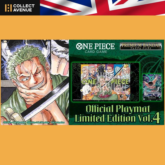One Piece Card Game - Playmat Officiel Limited Edition Vol.4 Roronoa Zoro - Scellé