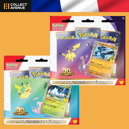 Pokémon - Tripack Stickers 30e Anniversaire - Version Française (Précommande)