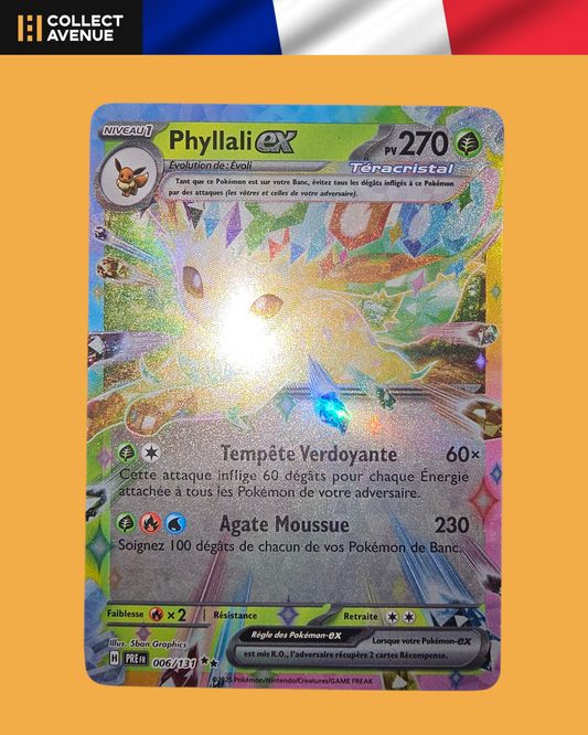 🚦Carte Pokémon Phyllali Ex 006/131 FR🚦
