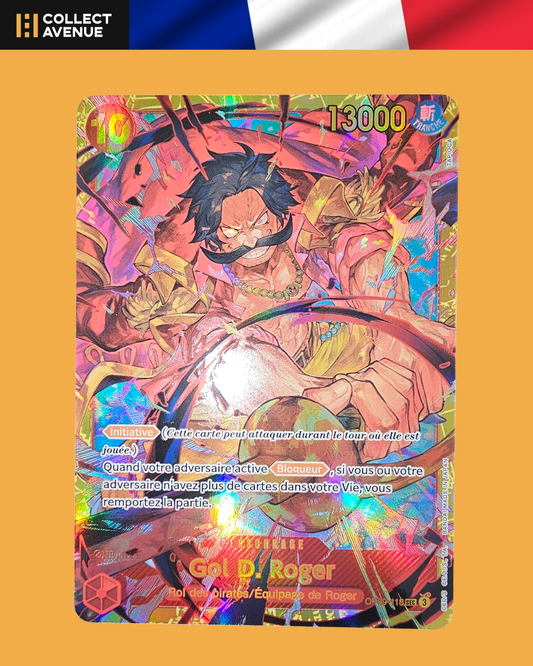 ☠️🚦One Piece Gol D.Roger OP09-118 SEC FR🚦☠️