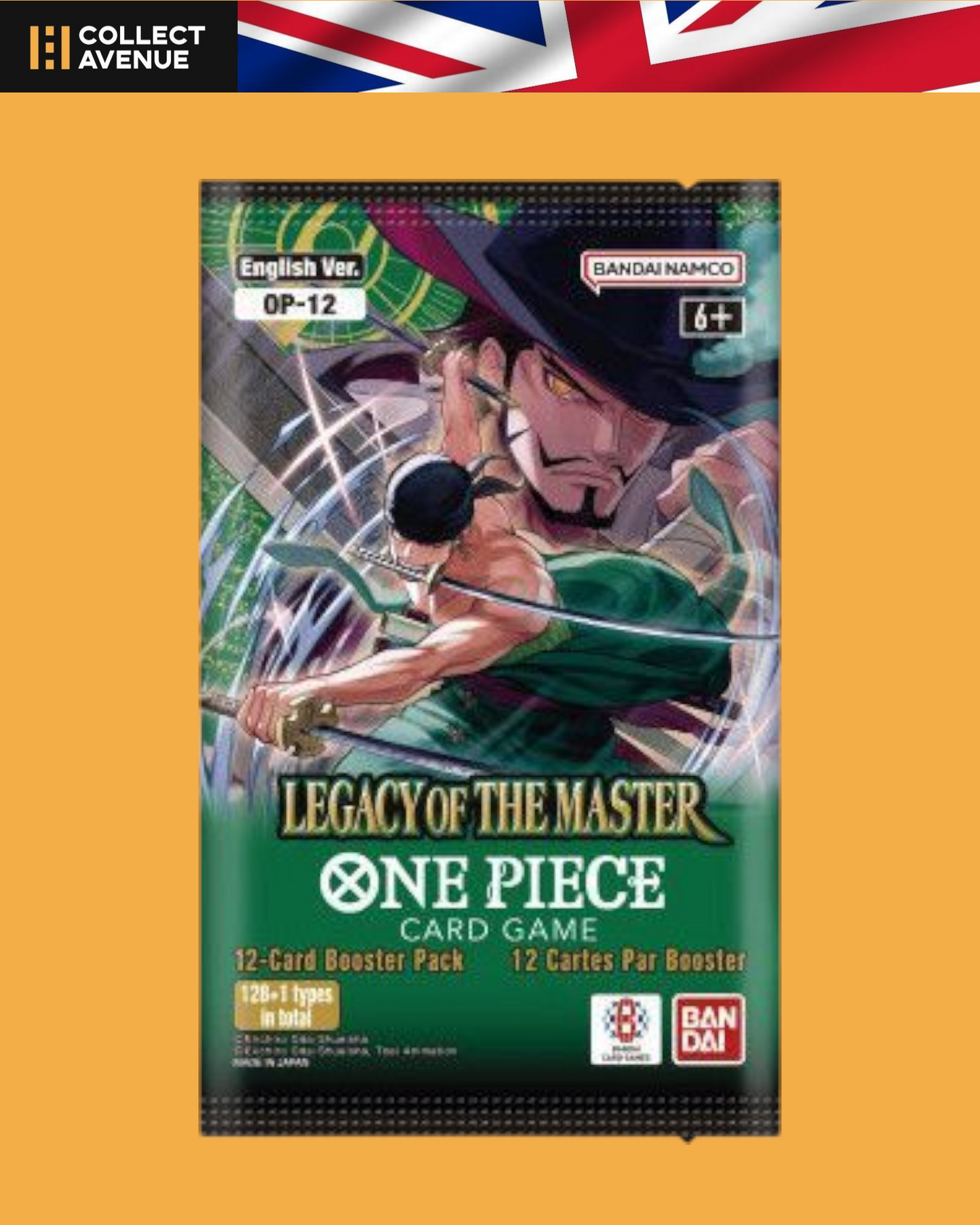 ☠️🚦Précommandes - One Piece Card Game - Display 24 Boosters - OP12 Legacy of The Master - Version Anglaise🚦☠️