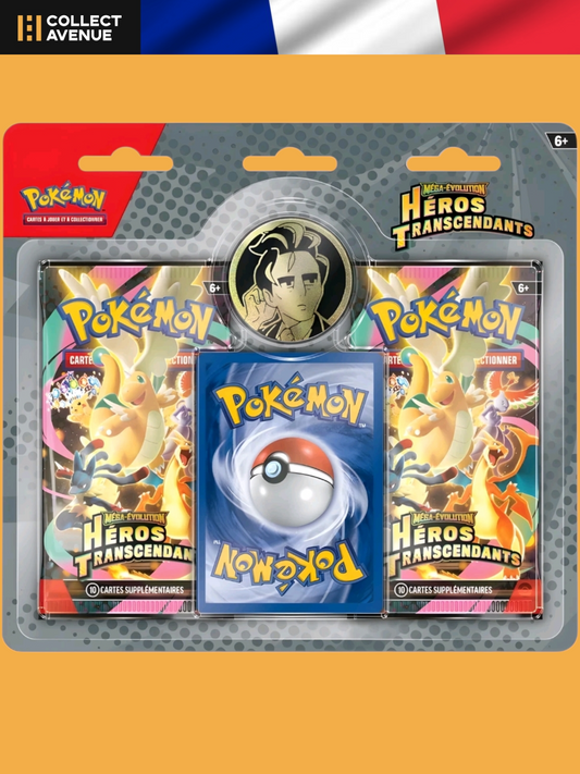 🚦Pokémon - Duopack – Héros Transcendants – ME2.5 - FR🚦
