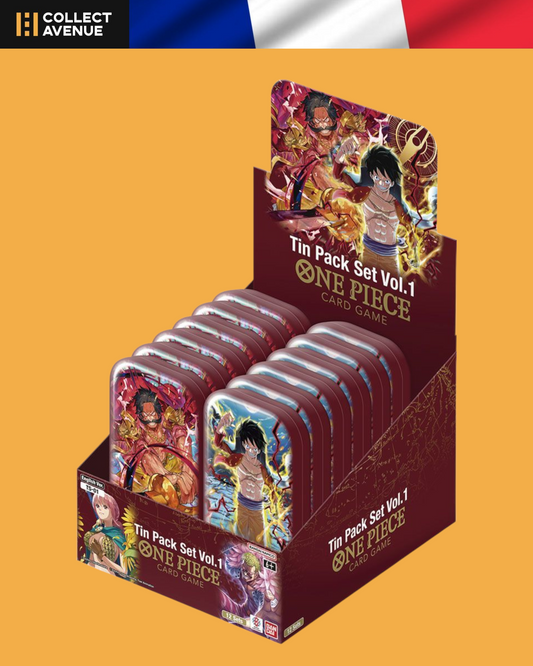 ☠️🚦One Piece Card Game -Display Tin Pack Set 01 - OP10  Sang Royal - Version Française🚦☠️