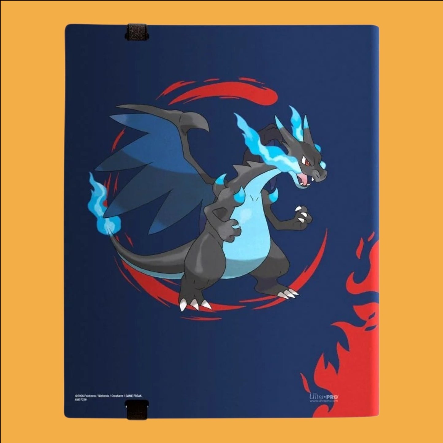 Classeur Ultra Pro PRO-Binder Méga-Dracaufeu, pages à chargement latéral sans PVC