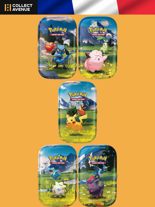 🚦Précommandes - Pokémon -Mini-Tin ( illustration aléatoire) – Héros Transcendants – ME2.5 - FR🚦