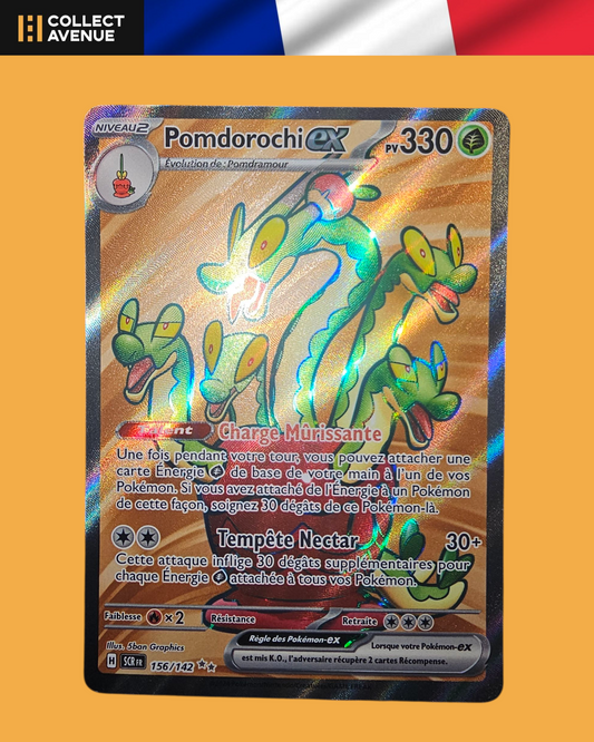🚦Carte Pokémon Pomdorochi Ex FA 156/142 FR🚦