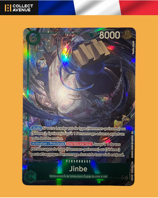 ☠️🚦One Piece Jinbe OP11-031 SR FR🚦☠️