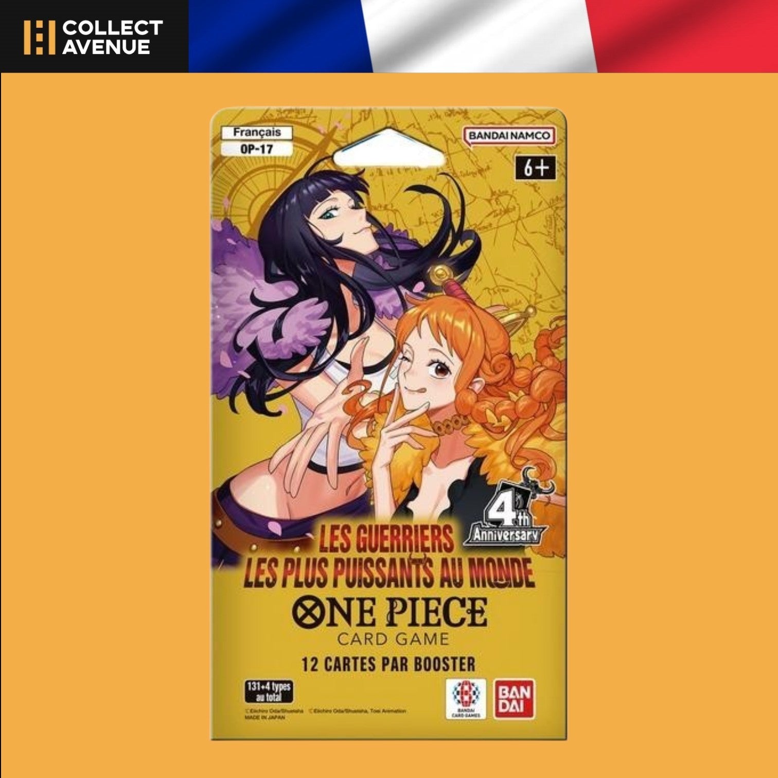 Blister One Piece OP17 français, seconde illustration officielle Bandai disponible