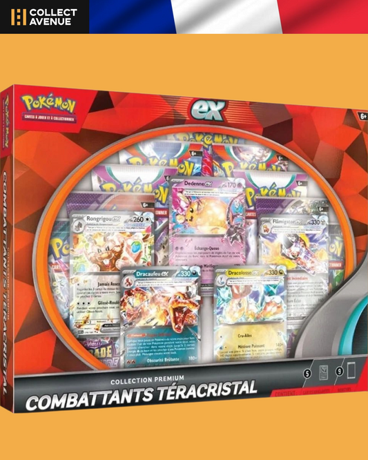 🚦Pokémon - Coffret Collection Premium Combattants Téracristal EV FR🚦