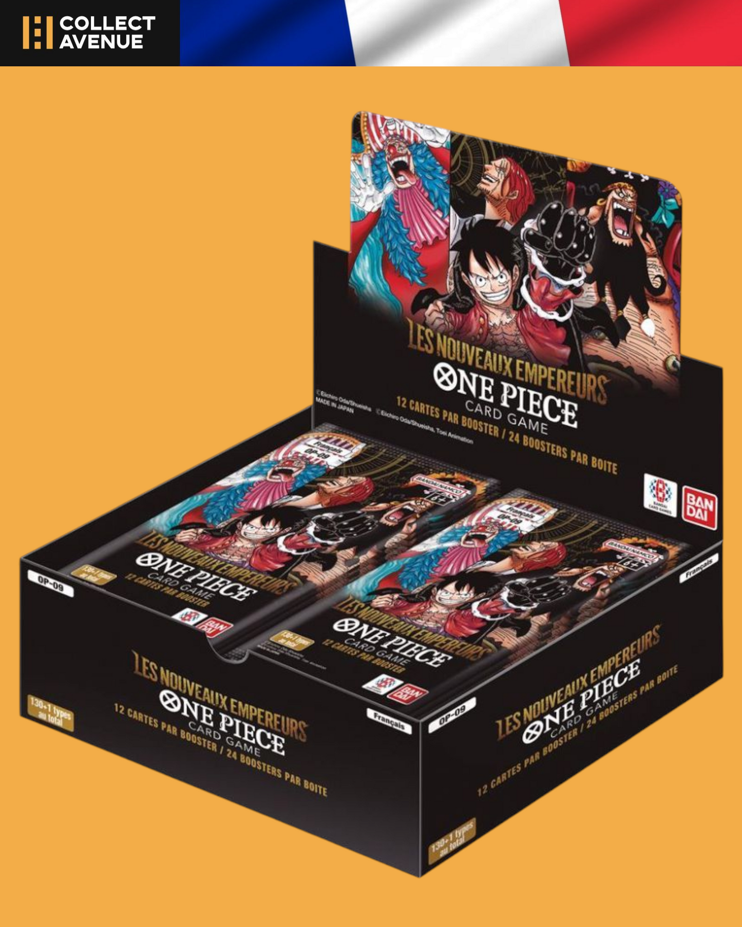 ☠️🚦One Piece - Display 24 Boosters - OP09 Les Nouveaux Empereurs FR🚦☠️