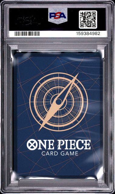Verso de la carte One Piece Nami OP09-070 gradée PSA 10, certification PSA 159384982