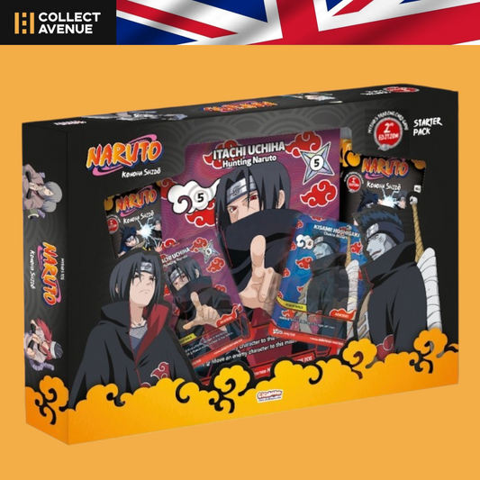 🚦Précommande - Naruto Mythos TCG Konoha Shidō 2e Édition -  Starter Pack Itachi & Kisame - English🚦