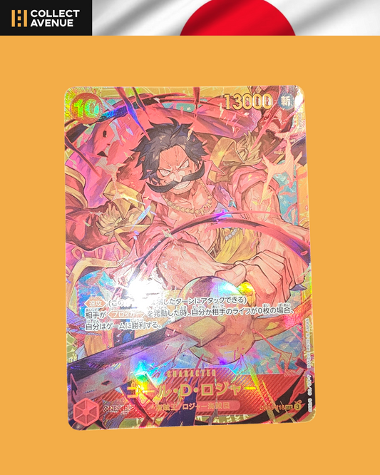 ☠️🚦ONE PIECE CARD GAME - NM - GOL.D ROGER OP09-118 SEC JPN🚦☠️