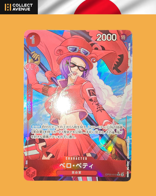 ☠️🚦One Piece Belo Betty OP05-015 R Alt Art Japanese🚦☠️
