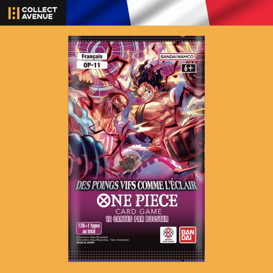 ☠️🚦One Piece - Boosters - OP11 Des Poings Vifs Comme l'Eclair FR🚦☠️