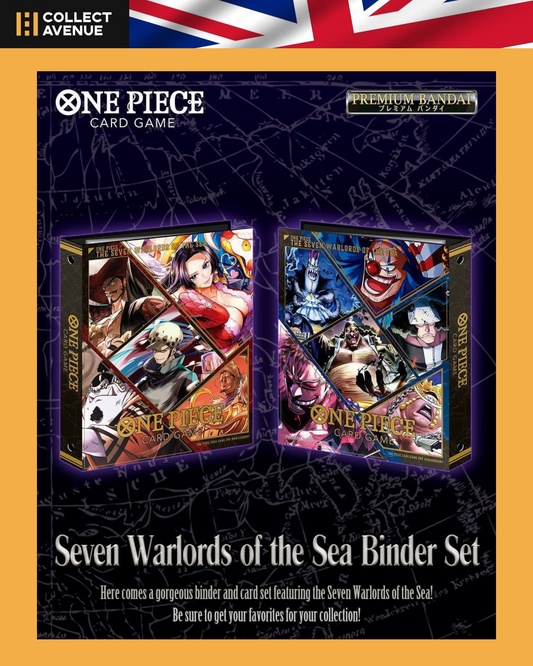 ☠️🚦One Piece Card Game - Seven Warlords of the Sea - Binder Set - English🚦☠️