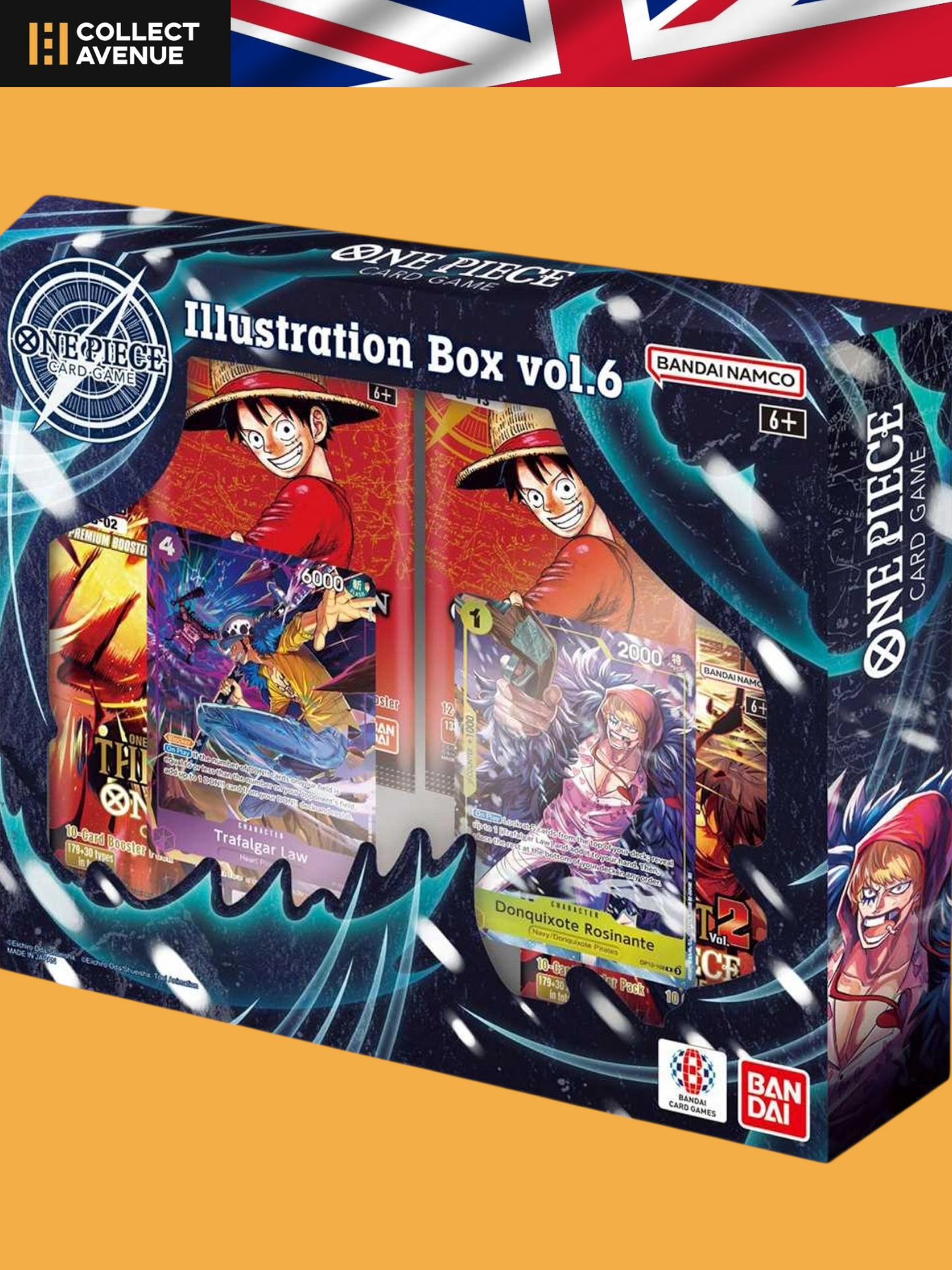 ☠️🚦Piece Card Game - Illustration Box [IB-06] - Version Anglaise US🚦☠️