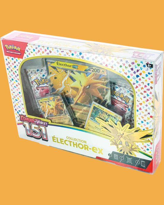 🚦Phoenix Shield - Protection Semi Rigide - Coffret 4 Boosters Pokémon🚦