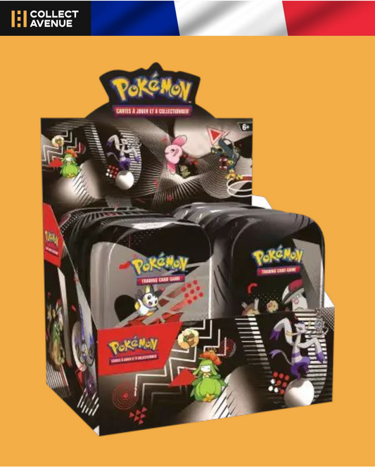 🚦Pokémon - Display Mini Tins - Foudre Noire et Flamme Blanche EV10.5 FR🚦