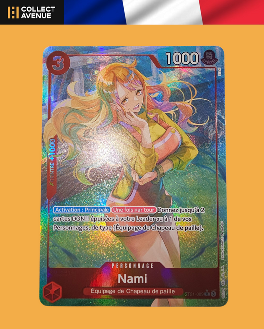 ☠️🚦One Piece Nami ST21-009 C Deck GEAR 5 FR🚦☠️