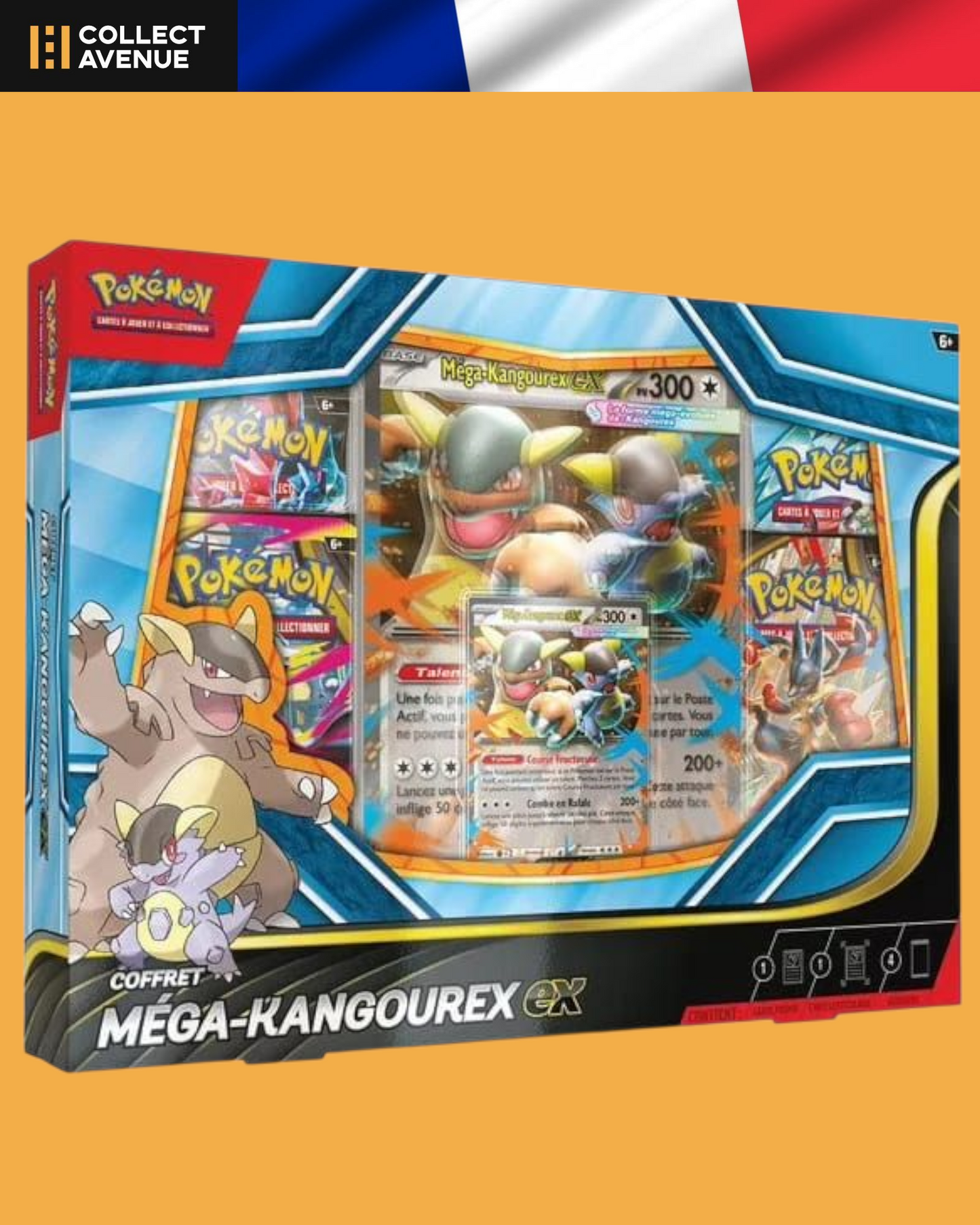 🚦Pokémon - Coffret - Méga Kangourex EX - FR🚦