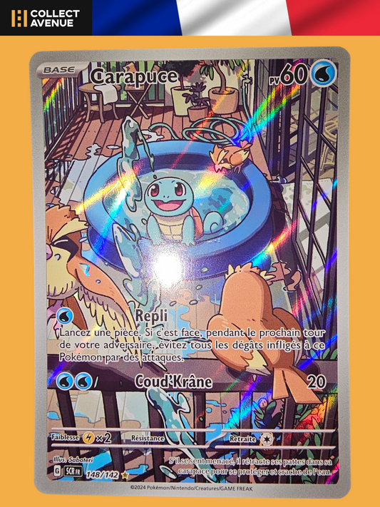 🚦Carte Pokémon Carapuce 148/142 FR🚦