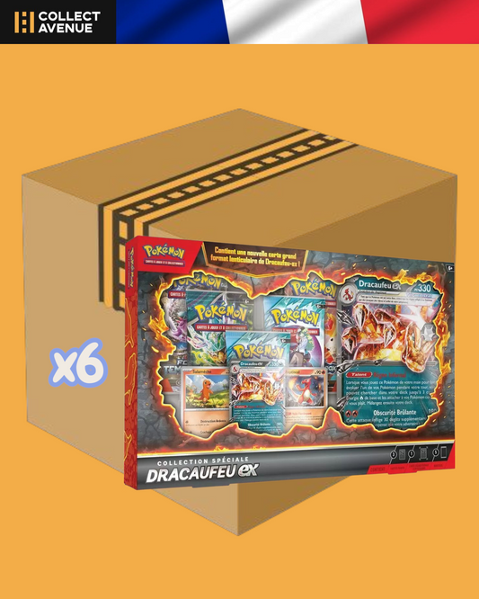 🚦Pokémon - x 6 Coffret Spécial Collection Dracaufeu Ex FR🚦