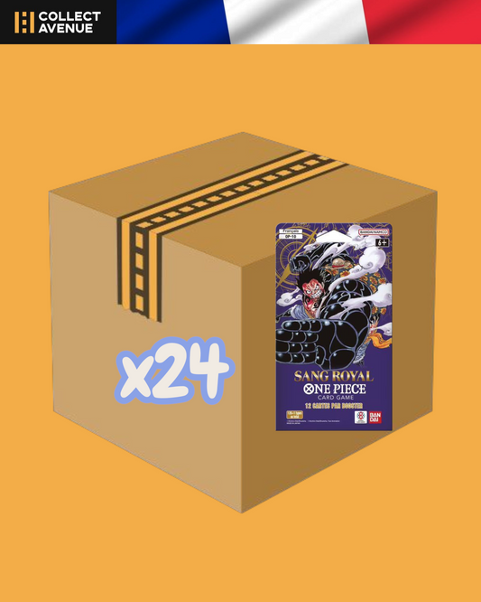 ☠️🚦One Piece - Case 24 Boosters sous blisters - OP10 Sang Royal FR🚦☠️