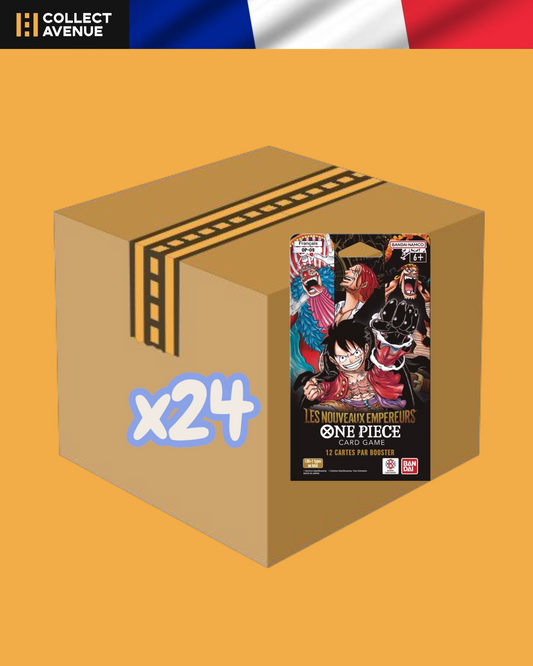 ☠️🚦One Piece - Case 24 Boosters sous Blister - OP09 Les Nouveaux Empereurs FR🚦☠️